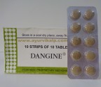 J & J Dechane, DANGINE, 100 Tablets, Antispasmodic, Cough